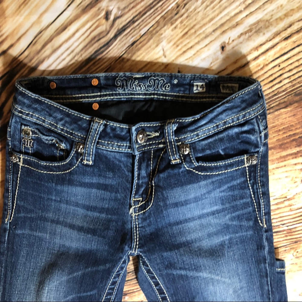 Girls Miss me jeans size 14